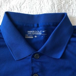 Used Nike Golf Dri-Fit men’s golf polo Size L